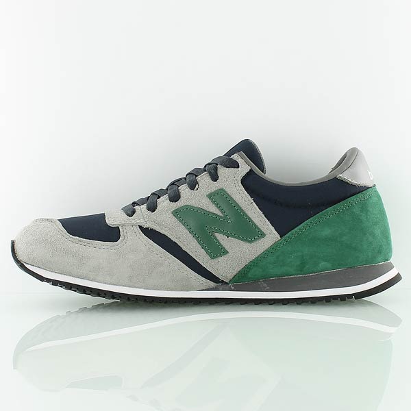 new balance gris vert